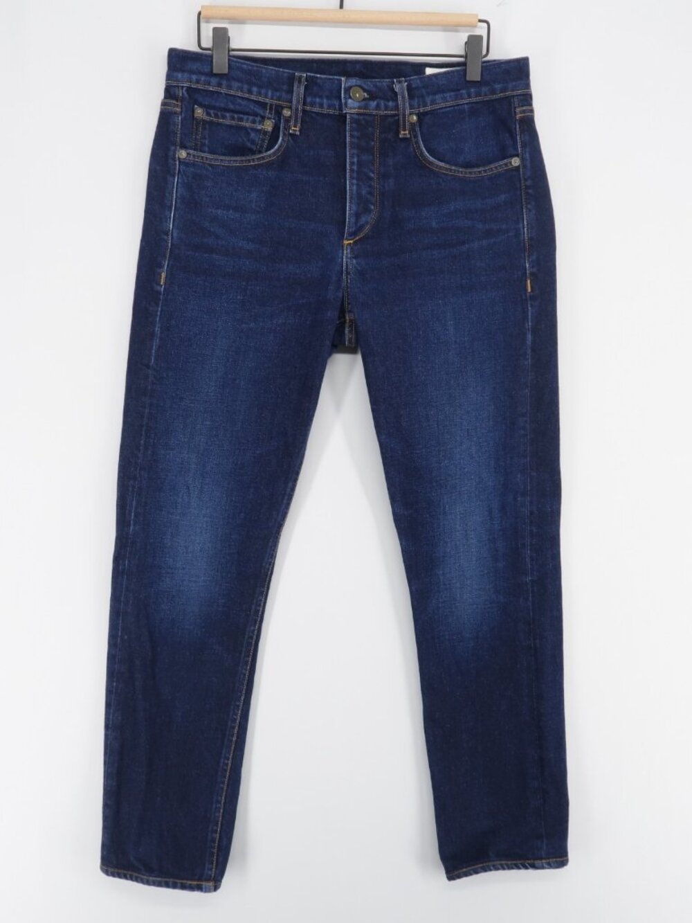 Rag and Bone Fit 2 Jeans Mens 30 Blue Slim Fit Ace Wash Button Fly Five Pocket